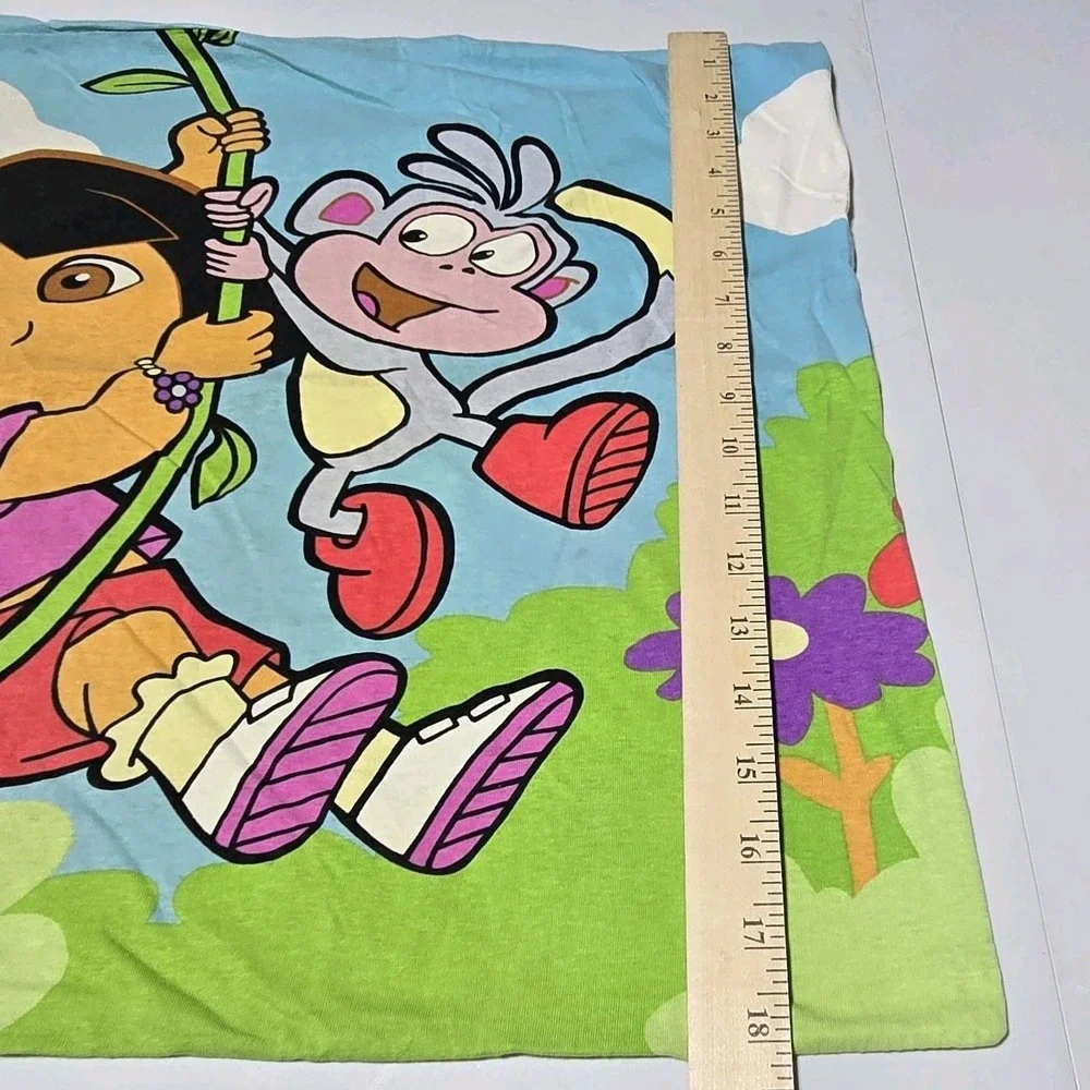 Vintage Dora The Explorer & Boots‎ Monkey Pillowcase